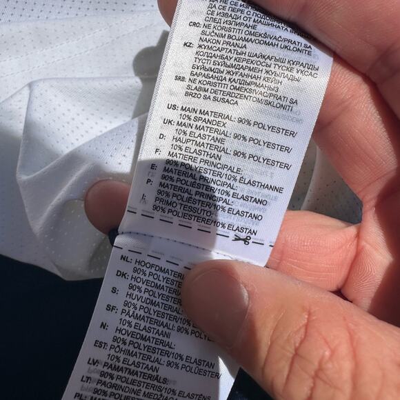 Adidas ClimaCool Athletic Raglan Polo Shirt Collared Short Sleeve Perforated XXL - Picture 9 of 11